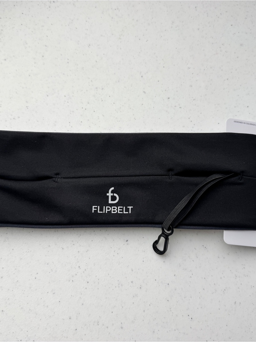 FlipBelt Black Running Waist Pack